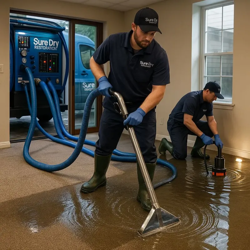 Water Extraction and Removal process in Santa Rosa, CA